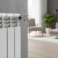 Comando termostatico per valvole radiatori termostatizzabili e termostatiche, sensore incorporato con elemento sensibile a liquido 200000