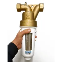 CALEFFI eCAL, Dispositivo anticalcare elettrolitico con filtro e magnete - Attacco: G 1" (ISO 228-1) F 537761