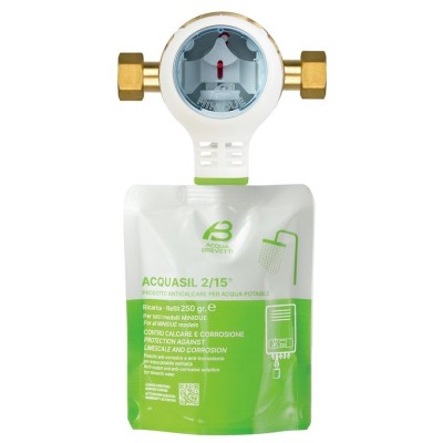 Pompa dosatrice MiniDUE ottone filtro attacco 1/2" F - attacco verticale ed orizzontale PM103