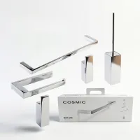 Cosmic Bath Life pack con portascopino, 2 appendini, portarotolo e portasalviette WJC229P0761000