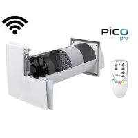 Tecnosystemi PICO PRO 60 unità di ventilazione con recupero di calore puntuale a parete, 60 m³/h - Ø153 mm - WIFI ACD100058
