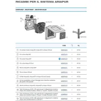 Aspiratore per bagno Ariapur 80 per cassette di risciaquo da incasso Tropea S e Winner S VS0874225