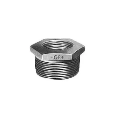 241 - Riduzione zincato maschio - femmina MF 1/2" x 3/8" in ghisa zincata 24105032