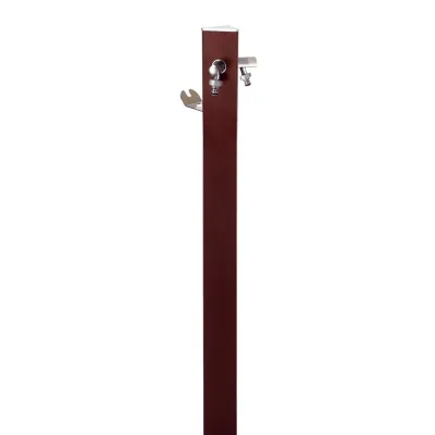 AquaPoint TRIANGLE UNDERGROUND Colonnina acqua triangolare h. 120 cm bronzo metal 400 B
