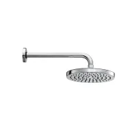 Soffione ELIOS ø 200 mm 1 getto - braccio ø 21 mm x 300 mm - 1/2" M x 1/2" M - Scatola H19417G00030009