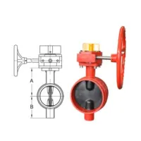 Art. 970/FM Valvola a farfalla scanalata approvata UL/FM - DN 2"1/2 9122.970