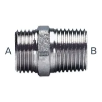 NIPLES ACQUA / GAS / SOLARE ø 1" x 1" sede piana per tubo AISI304-AISI316L A03-0005-00783