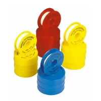 Nastro teflon P.T.F.E. professionale GIALLO 19mm x 15m x 0,20mm 00420