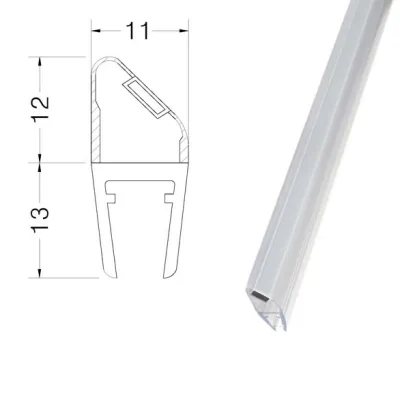 Profilo magnetico per box doccia cristallo mm.6/8 777301PT - -  GIUSEPPE TIRINNANZI - - 777301PT