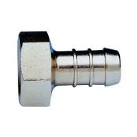 Raccordo portagomma a femmina 1/2", nichelato G0659N04 - -  ENOLGAS - - G0659N04