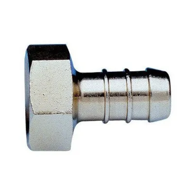 Raccordo portagomma a femmina 1/2", nichelato G0659N04 - -  ENOLGAS - - G0659N04