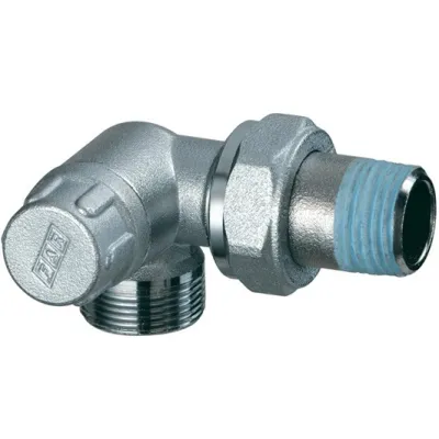 1117 - Detentore ad angolo destro, attacco tubo rame e multistrato - Misura 1/2" 1117 12