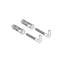 Geberit Fissaggi per orinatoio Renna, finitura cromo 500.851.00.1 - -  GEBERIT - -  