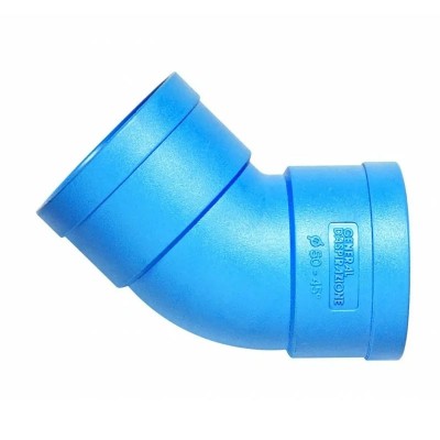 Curva 45° ABS FF ø 50 blu 0701022 - -  GENERAL D'ASPIRAZIONE - -  