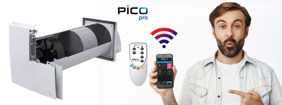 PICO PRO : migliora il comfort termico e la qualità dell’aria