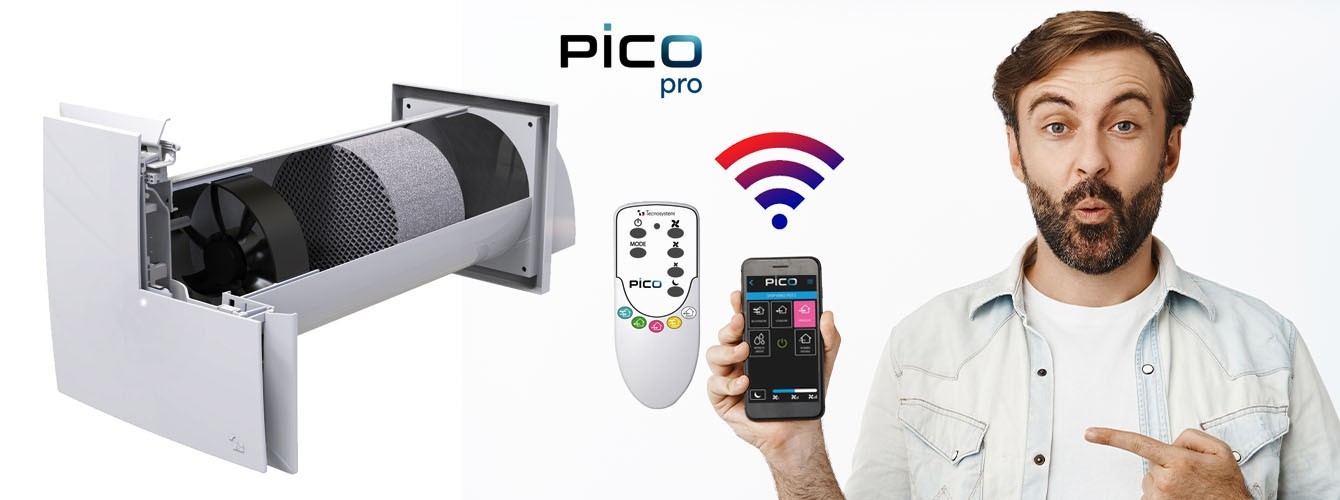 PICO PRO : migliora il comfort termico e la qualità dell’aria