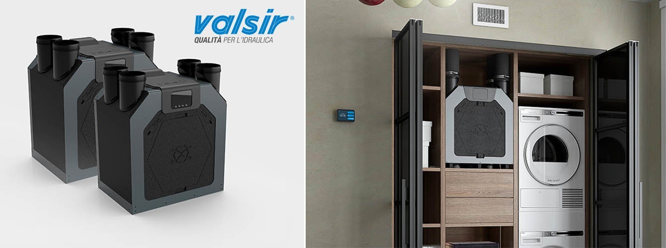 Ariosa V Compact: Ventilazione Meccanica Controllata perfetta per spazi ridotti