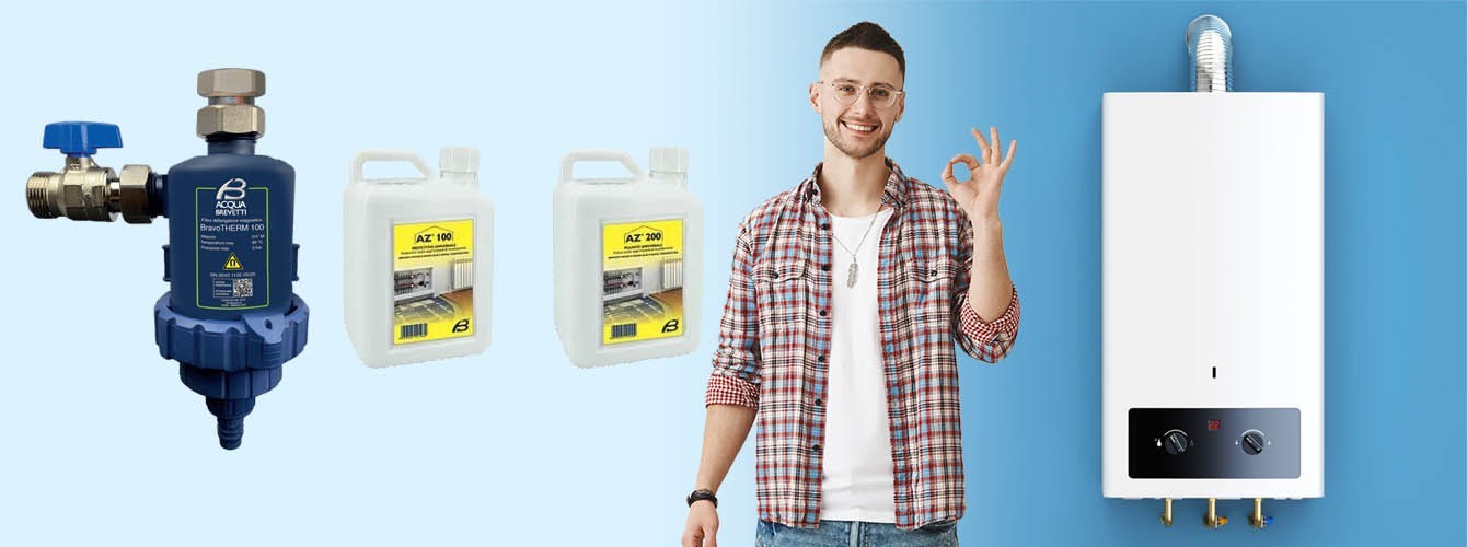 Kit risparmio salvacaldaia Kit risparmio salvacaldaia